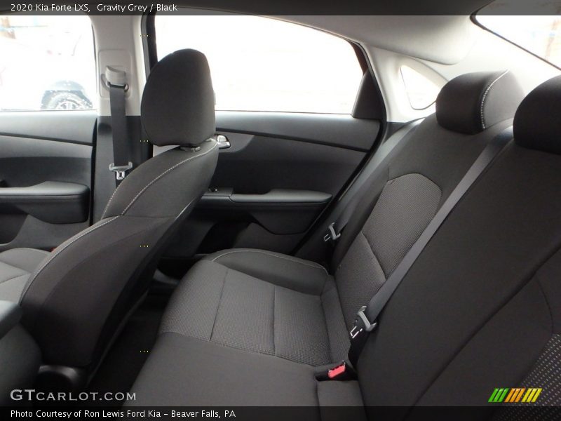 Gravity Grey / Black 2020 Kia Forte LXS