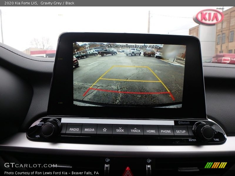 Gravity Grey / Black 2020 Kia Forte LXS