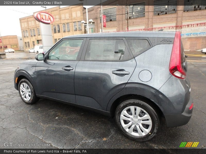 Gravity Gray / Black 2020 Kia Soul LX