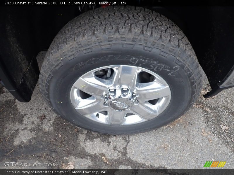 Black / Jet Black 2020 Chevrolet Silverado 2500HD LTZ Crew Cab 4x4