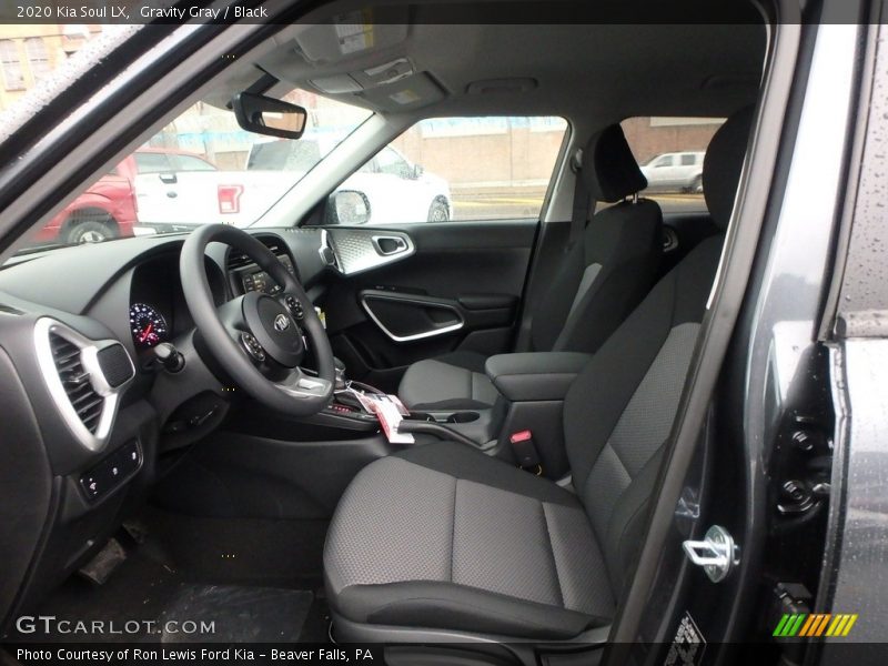 Gravity Gray / Black 2020 Kia Soul LX