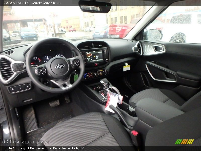 Gravity Gray / Black 2020 Kia Soul LX