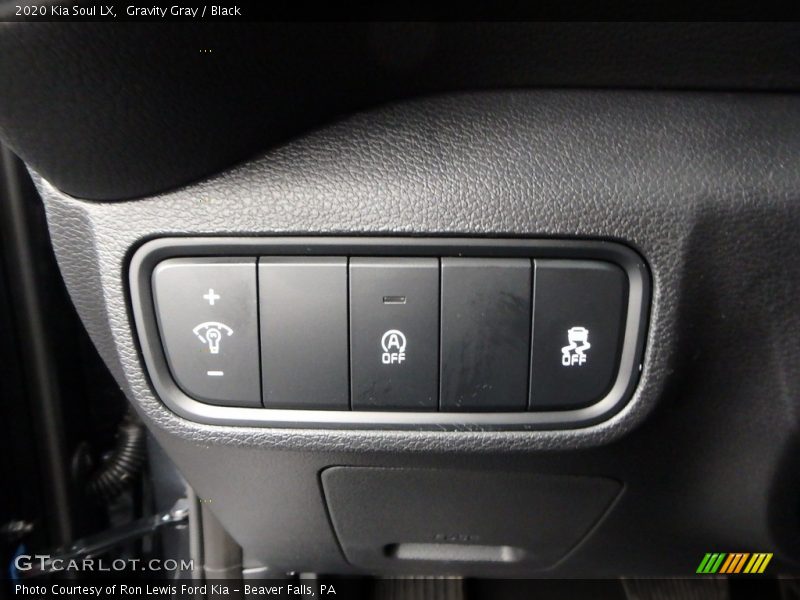 Gravity Gray / Black 2020 Kia Soul LX