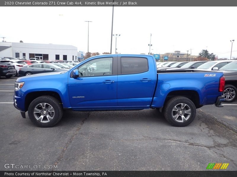  2020 Colorado Z71 Crew Cab 4x4 Kinetic Blue Metallic