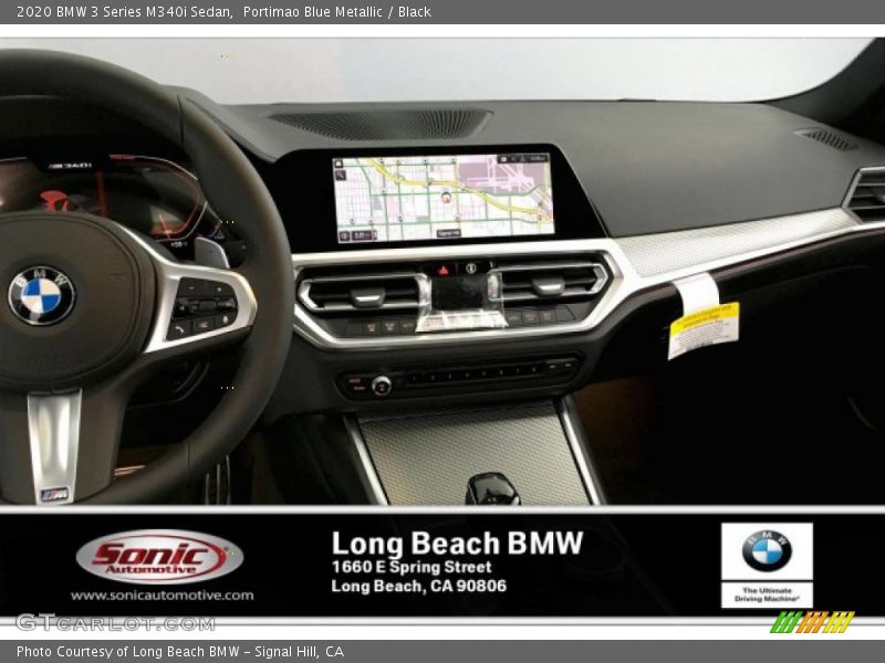 Portimao Blue Metallic / Black 2020 BMW 3 Series M340i Sedan