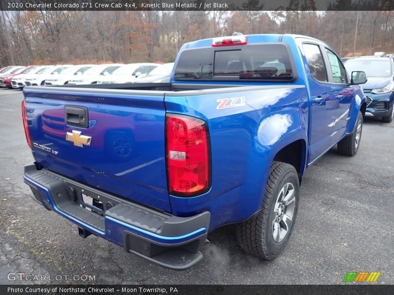 Kinetic Blue Metallic / Jet Black 2020 Chevrolet Colorado Z71 Crew Cab 4x4