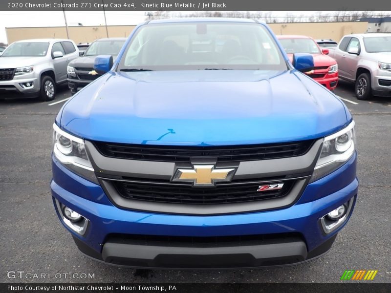 Kinetic Blue Metallic / Jet Black 2020 Chevrolet Colorado Z71 Crew Cab 4x4