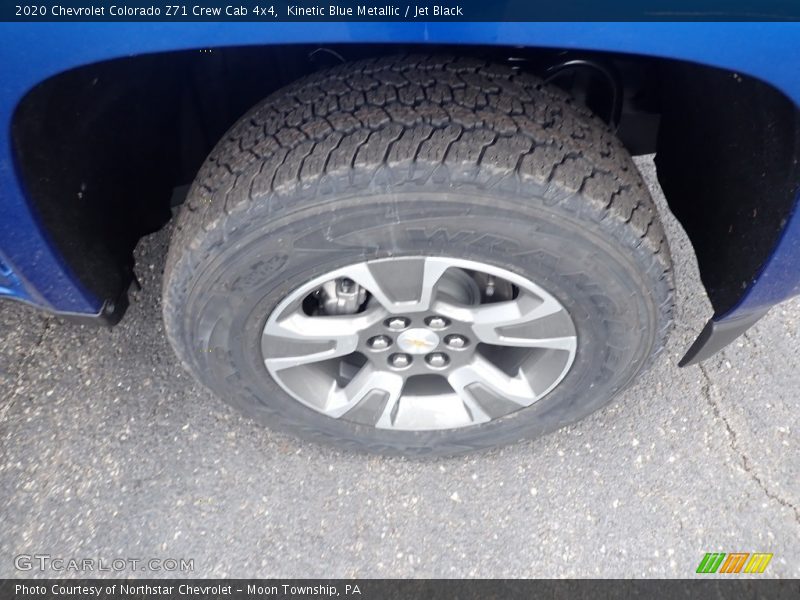 Kinetic Blue Metallic / Jet Black 2020 Chevrolet Colorado Z71 Crew Cab 4x4