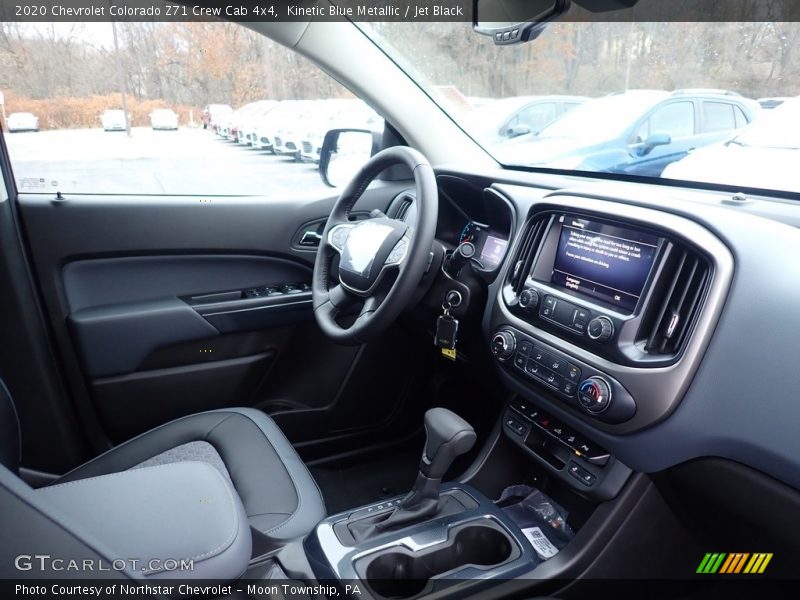 Kinetic Blue Metallic / Jet Black 2020 Chevrolet Colorado Z71 Crew Cab 4x4
