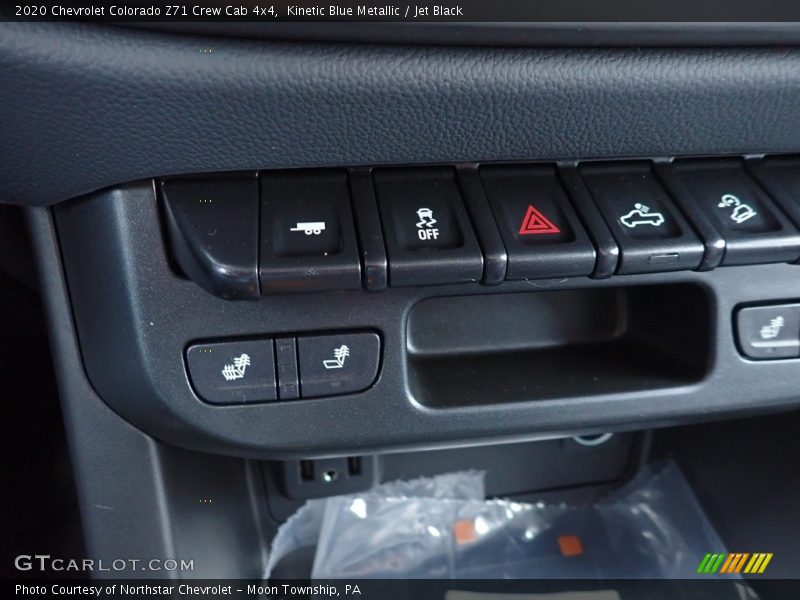 Kinetic Blue Metallic / Jet Black 2020 Chevrolet Colorado Z71 Crew Cab 4x4
