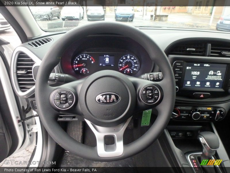 Snow White Pearl / Black 2020 Kia Soul LX
