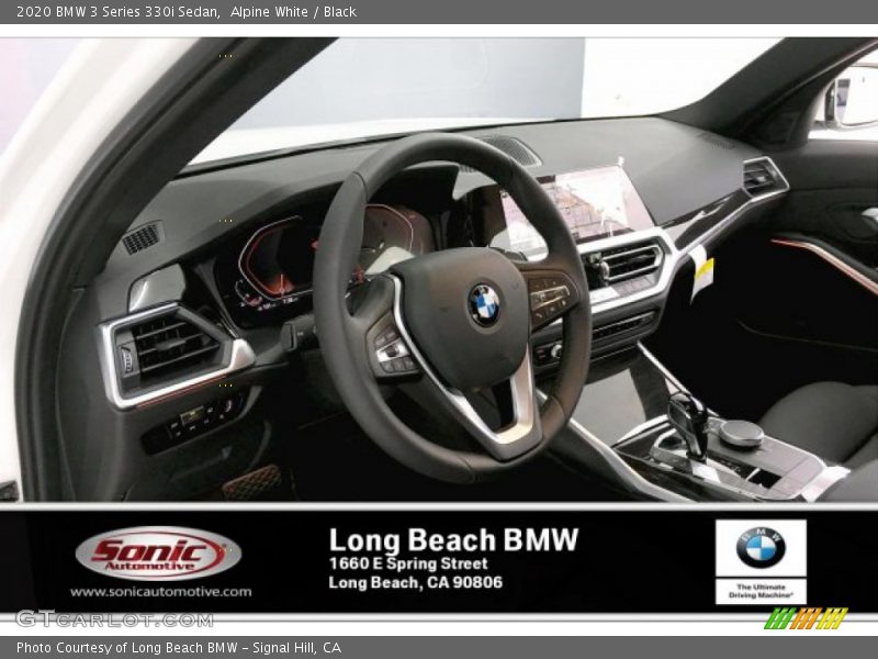 Alpine White / Black 2020 BMW 3 Series 330i Sedan