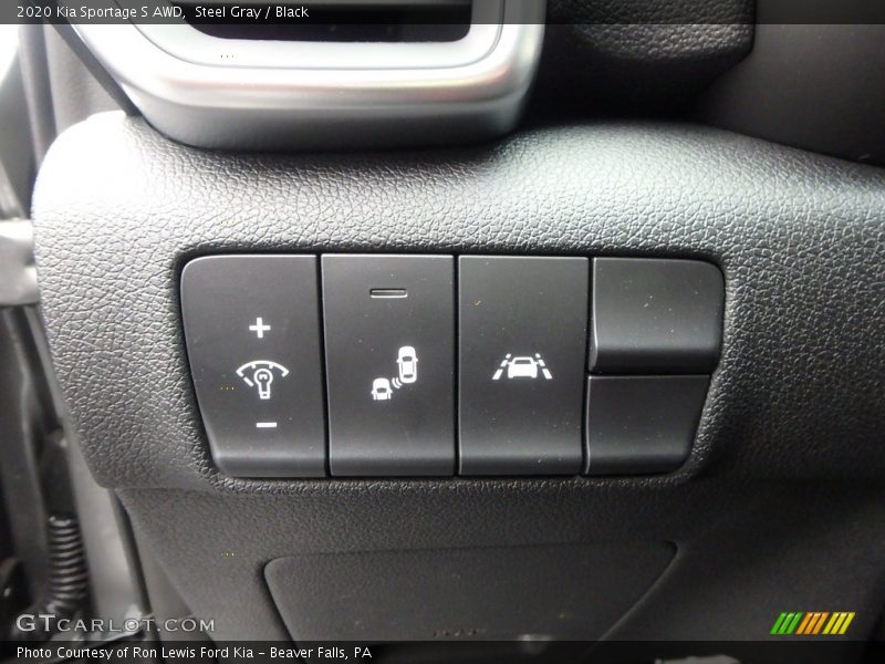 Steel Gray / Black 2020 Kia Sportage S AWD