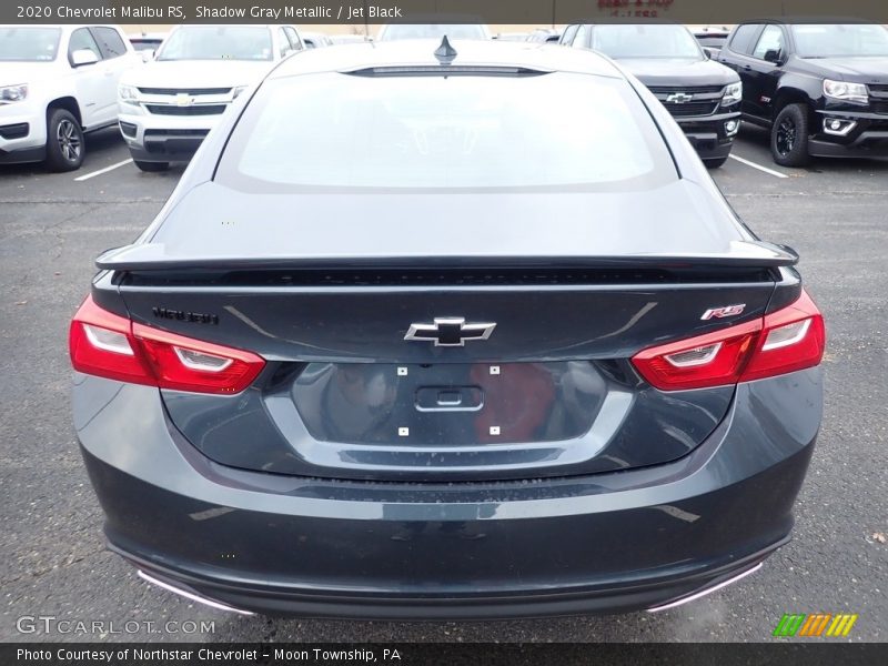 Shadow Gray Metallic / Jet Black 2020 Chevrolet Malibu RS