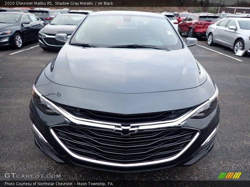 Shadow Gray Metallic / Jet Black 2020 Chevrolet Malibu RS