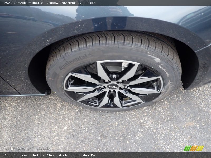 Shadow Gray Metallic / Jet Black 2020 Chevrolet Malibu RS