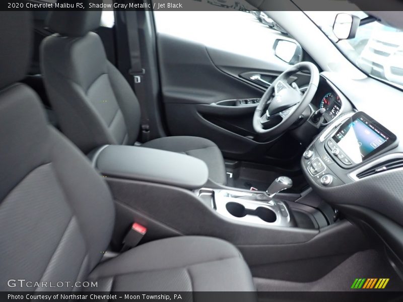 Shadow Gray Metallic / Jet Black 2020 Chevrolet Malibu RS