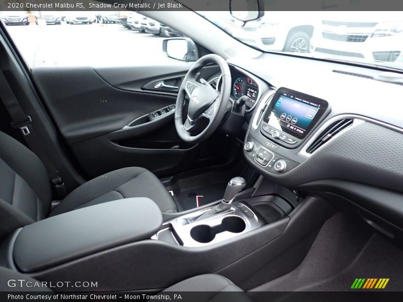 Shadow Gray Metallic / Jet Black 2020 Chevrolet Malibu RS
