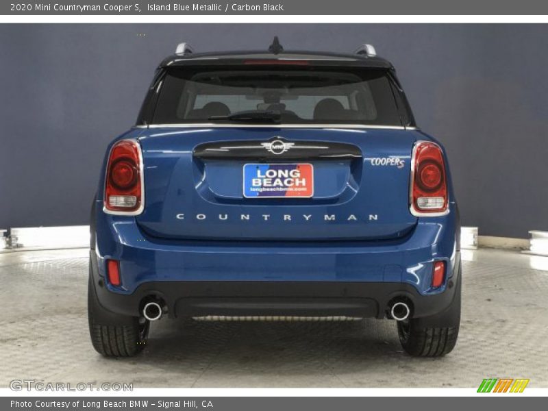 Island Blue Metallic / Carbon Black 2020 Mini Countryman Cooper S