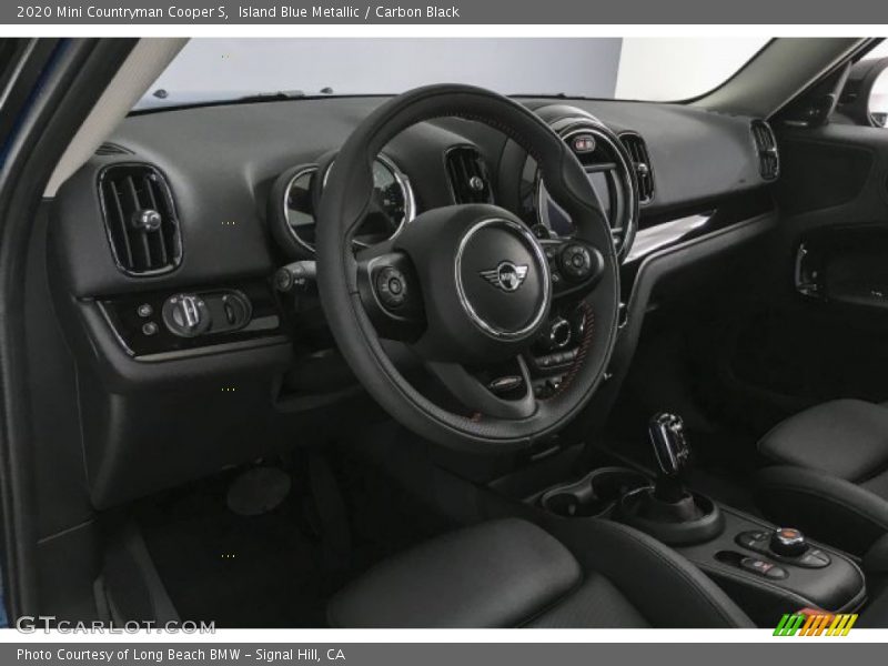 Island Blue Metallic / Carbon Black 2020 Mini Countryman Cooper S