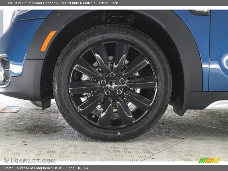 Island Blue Metallic / Carbon Black 2020 Mini Countryman Cooper S