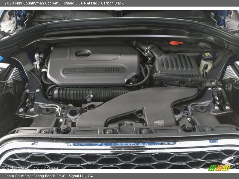 Island Blue Metallic / Carbon Black 2020 Mini Countryman Cooper S