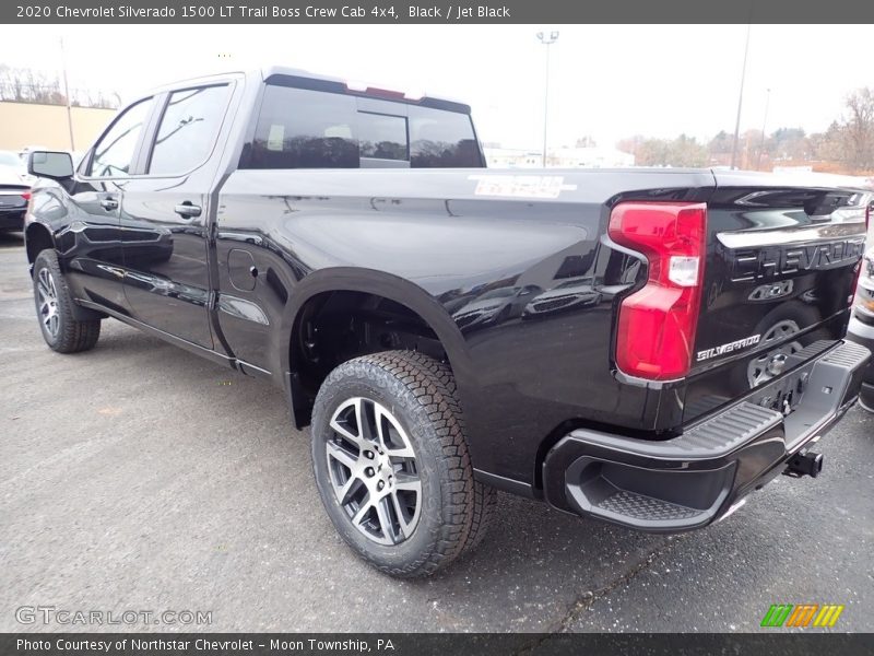 Black / Jet Black 2020 Chevrolet Silverado 1500 LT Trail Boss Crew Cab 4x4