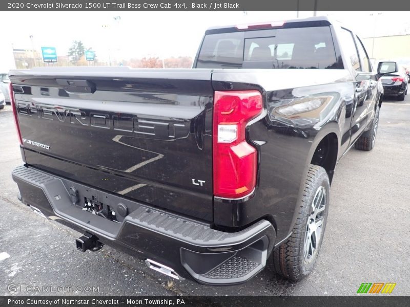 Black / Jet Black 2020 Chevrolet Silverado 1500 LT Trail Boss Crew Cab 4x4