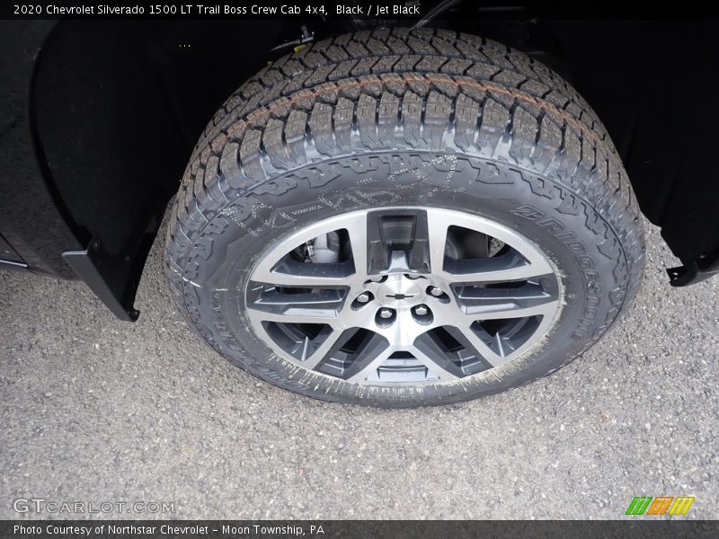 Black / Jet Black 2020 Chevrolet Silverado 1500 LT Trail Boss Crew Cab 4x4