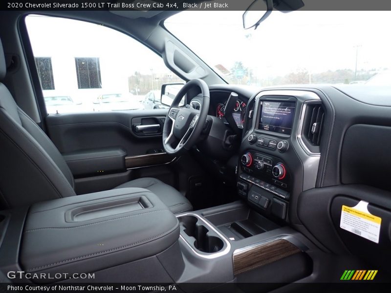 Black / Jet Black 2020 Chevrolet Silverado 1500 LT Trail Boss Crew Cab 4x4