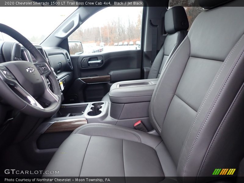 Black / Jet Black 2020 Chevrolet Silverado 1500 LT Trail Boss Crew Cab 4x4