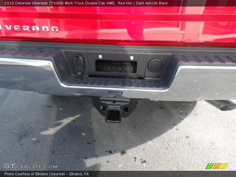 Red Hot / Dark Ash/Jet Black 2019 Chevrolet Silverado 2500HD Work Truck Double Cab 4WD