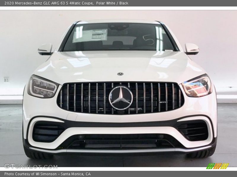 Polar White / Black 2020 Mercedes-Benz GLC AMG 63 S 4Matic Coupe