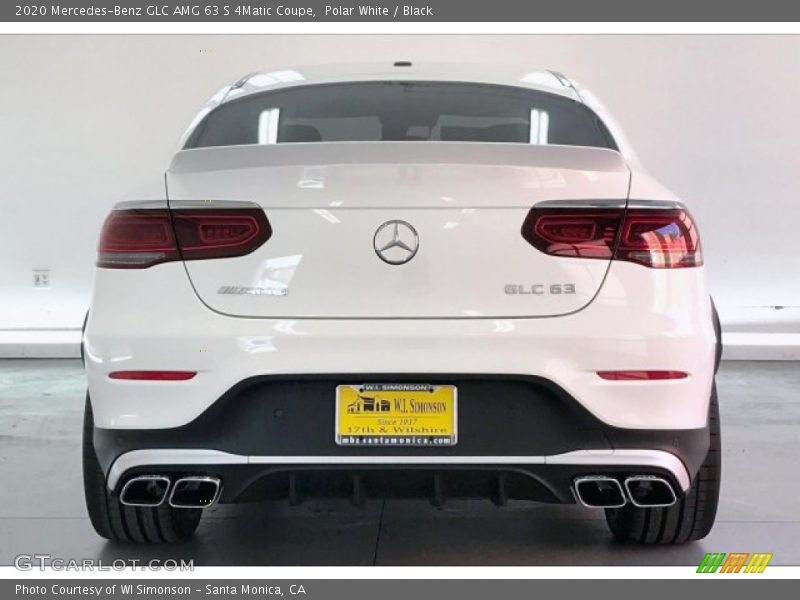 Polar White / Black 2020 Mercedes-Benz GLC AMG 63 S 4Matic Coupe