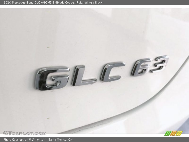 Polar White / Black 2020 Mercedes-Benz GLC AMG 63 S 4Matic Coupe