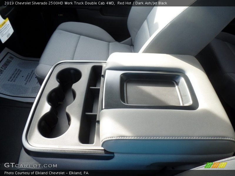 Red Hot / Dark Ash/Jet Black 2019 Chevrolet Silverado 2500HD Work Truck Double Cab 4WD