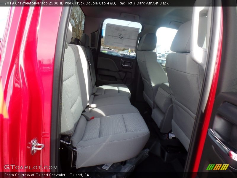 Red Hot / Dark Ash/Jet Black 2019 Chevrolet Silverado 2500HD Work Truck Double Cab 4WD