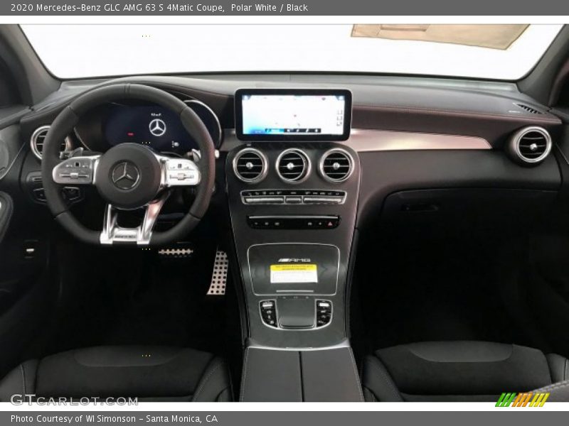 Polar White / Black 2020 Mercedes-Benz GLC AMG 63 S 4Matic Coupe