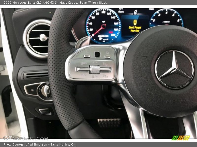 Polar White / Black 2020 Mercedes-Benz GLC AMG 63 S 4Matic Coupe