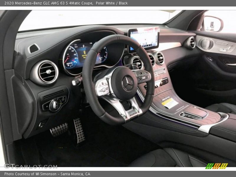 Polar White / Black 2020 Mercedes-Benz GLC AMG 63 S 4Matic Coupe