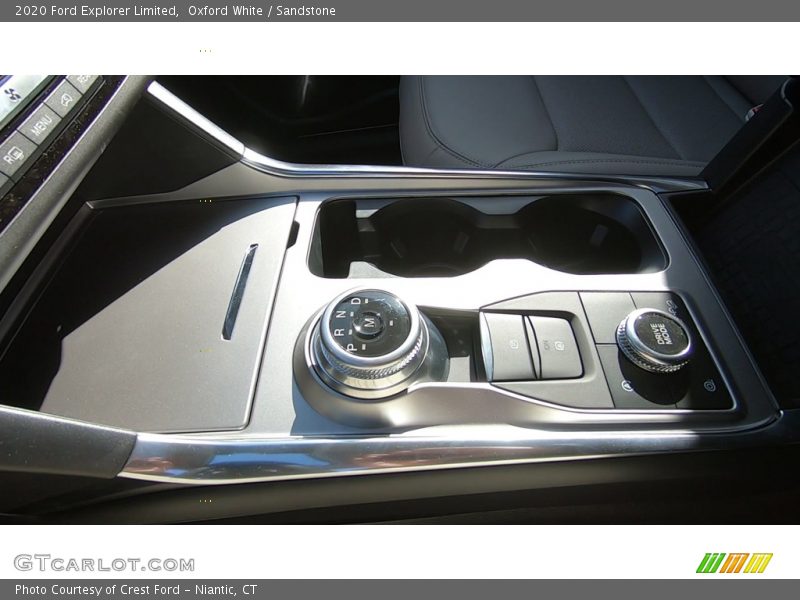 Oxford White / Sandstone 2020 Ford Explorer Limited