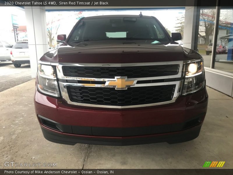 Siren Red Tintcoat / Jet Black 2020 Chevrolet Tahoe LS 4WD