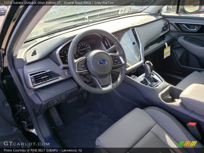  2020 Outback Onyx Edition XT Gray StarTex Interior