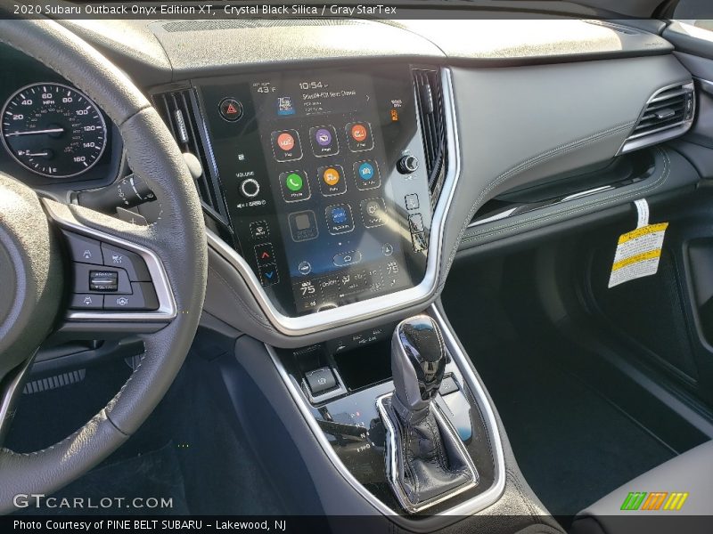 Controls of 2020 Outback Onyx Edition XT