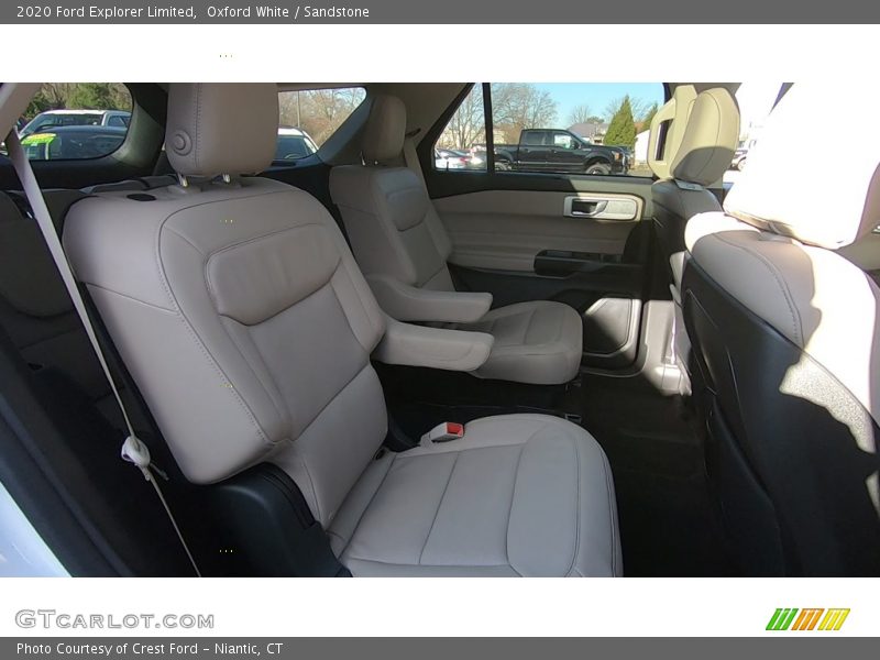Oxford White / Sandstone 2020 Ford Explorer Limited
