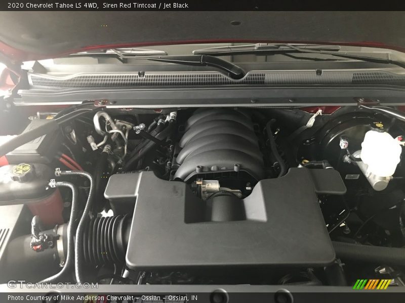 Siren Red Tintcoat / Jet Black 2020 Chevrolet Tahoe LS 4WD