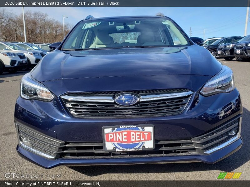 Dark Blue Pearl / Black 2020 Subaru Impreza Limited 5-Door