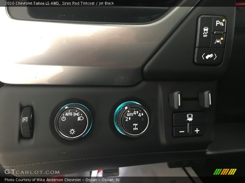Siren Red Tintcoat / Jet Black 2020 Chevrolet Tahoe LS 4WD
