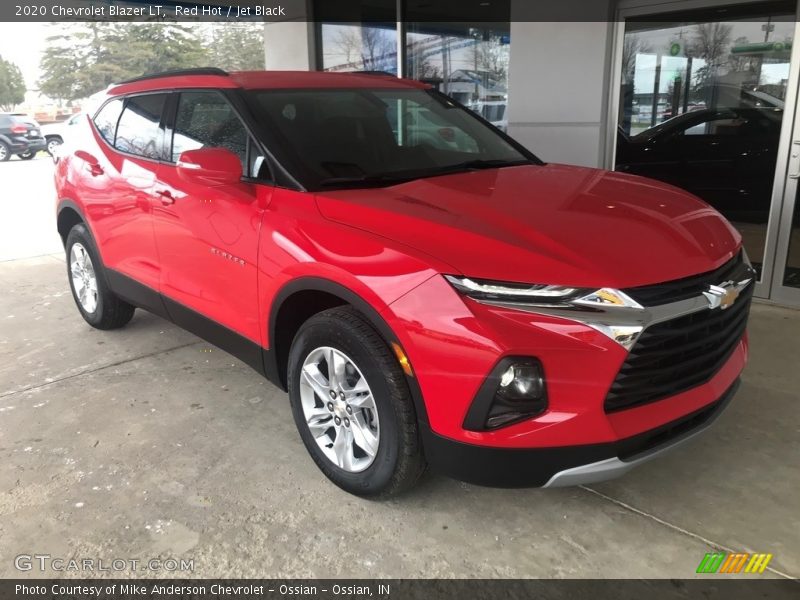 Red Hot / Jet Black 2020 Chevrolet Blazer LT