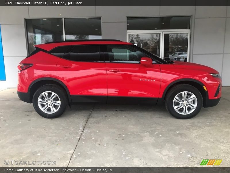 Red Hot / Jet Black 2020 Chevrolet Blazer LT